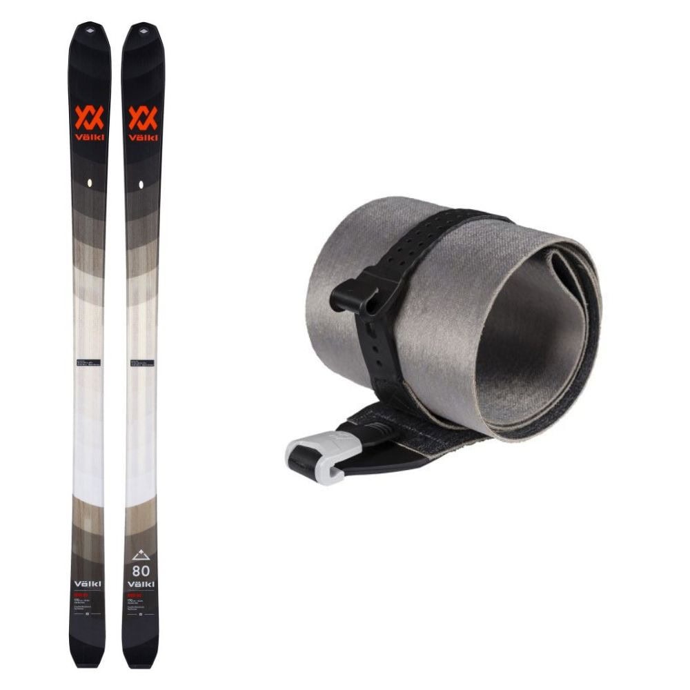 Schiuri alpine VÖLKL Rise 80 cu curele de alpinism